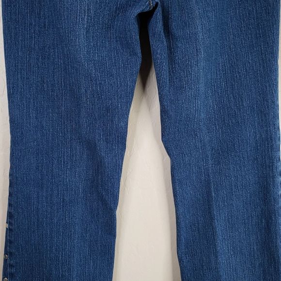 Michael Kors Womens Med Wash Side Studded Blue Denim Jeans Sz 4 - Picture 9 of 10